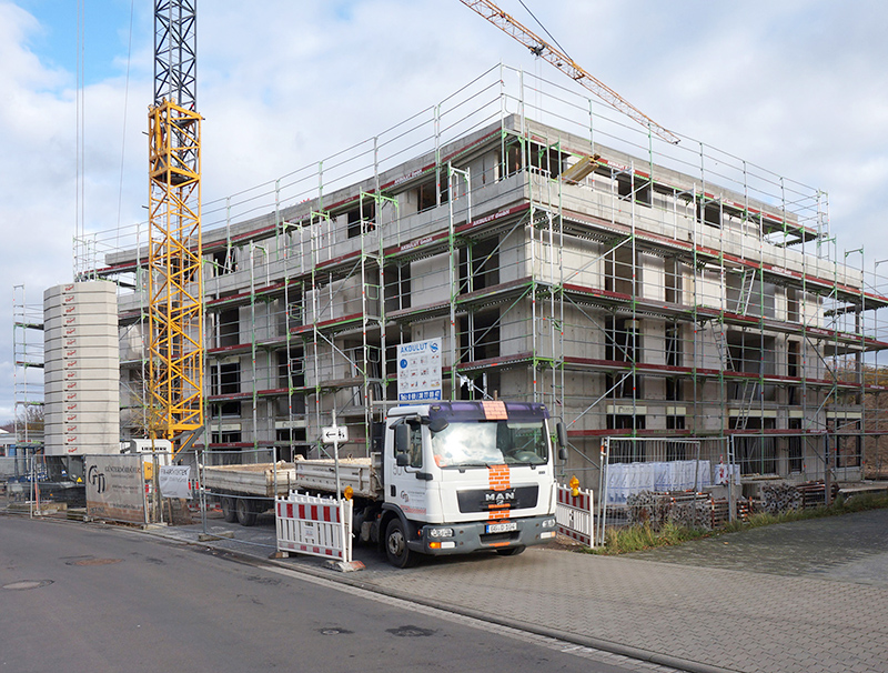 ROHBAUFERTIGSTELLUNG AM KASTELL 11.2019