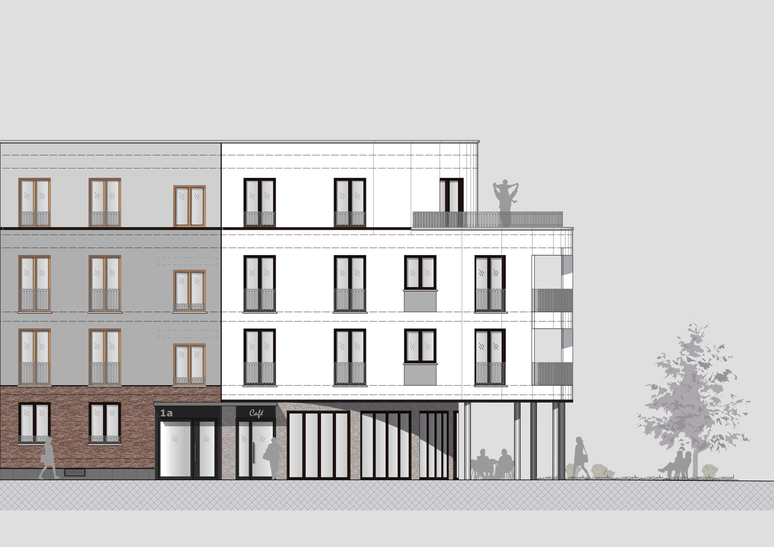 FFM-ARCHITEKTEN BAUANTRAG KENNEDYSTRASSE I ALTER KESSELSTÄDTER WEG