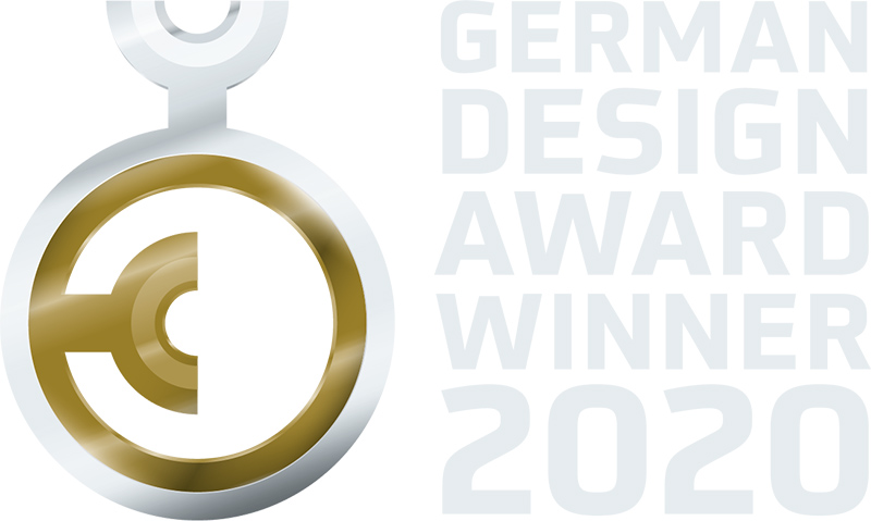 GERMAN DESIGN AWARD WINNER 2020