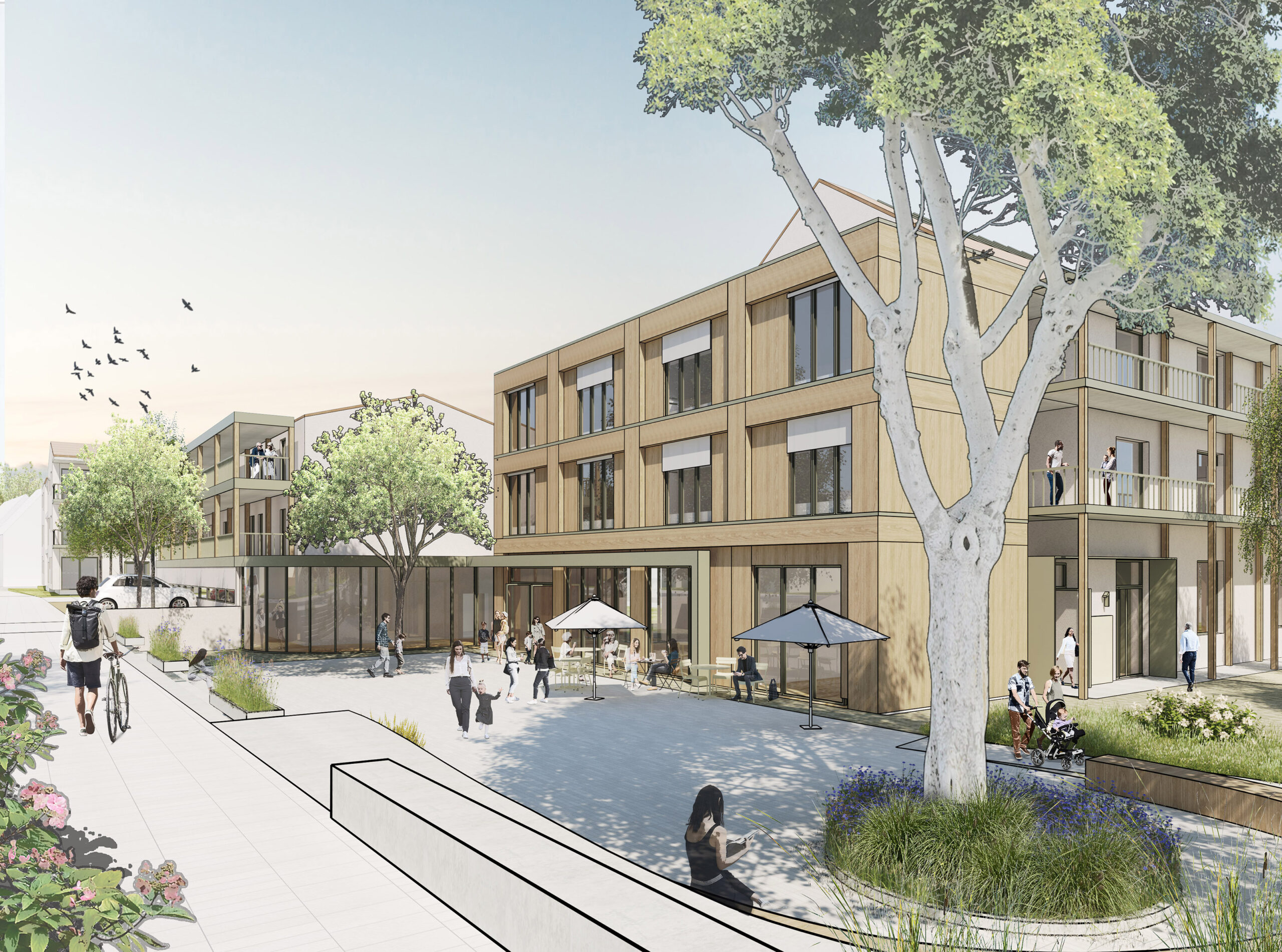 404-visualisierung-blick-auf-den-kirchplatz-mainstrasse-ffm-architekten