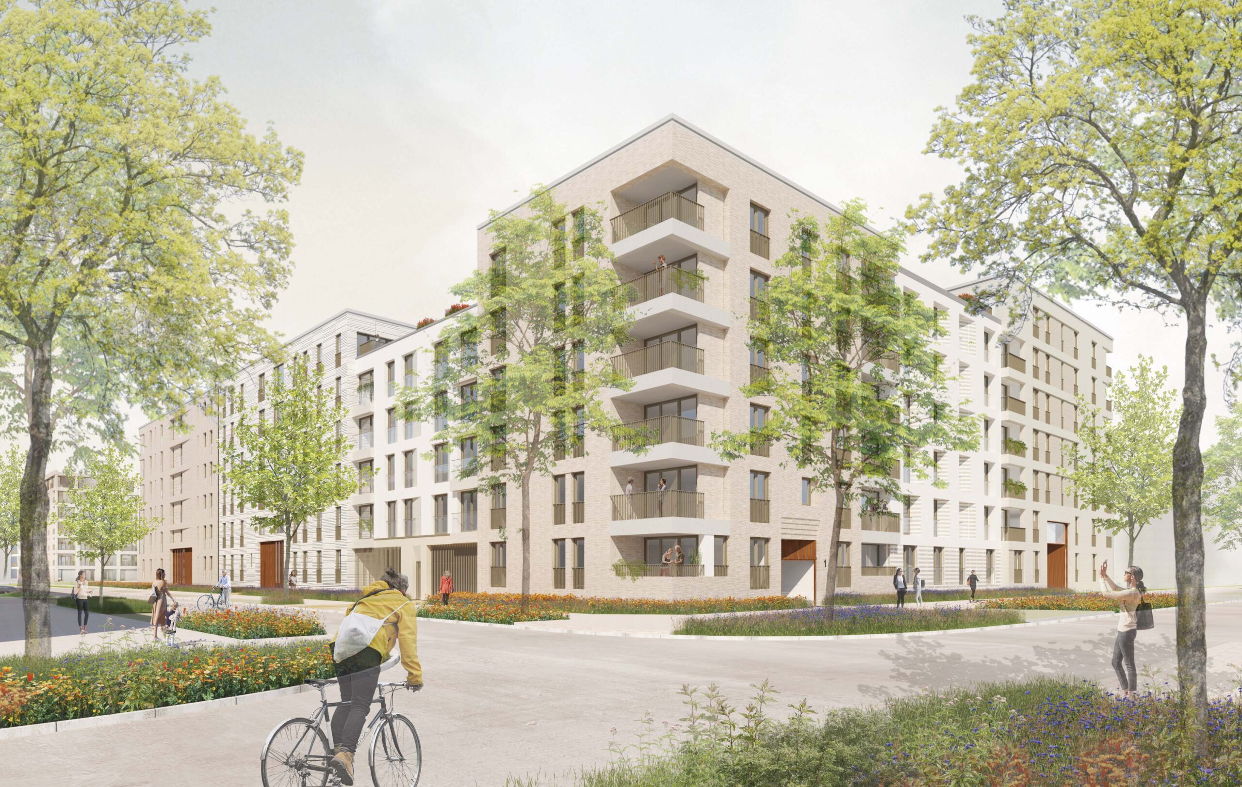 Perspektive A3 Rödelheimerstrasse FFM-ARCHITEKTEN