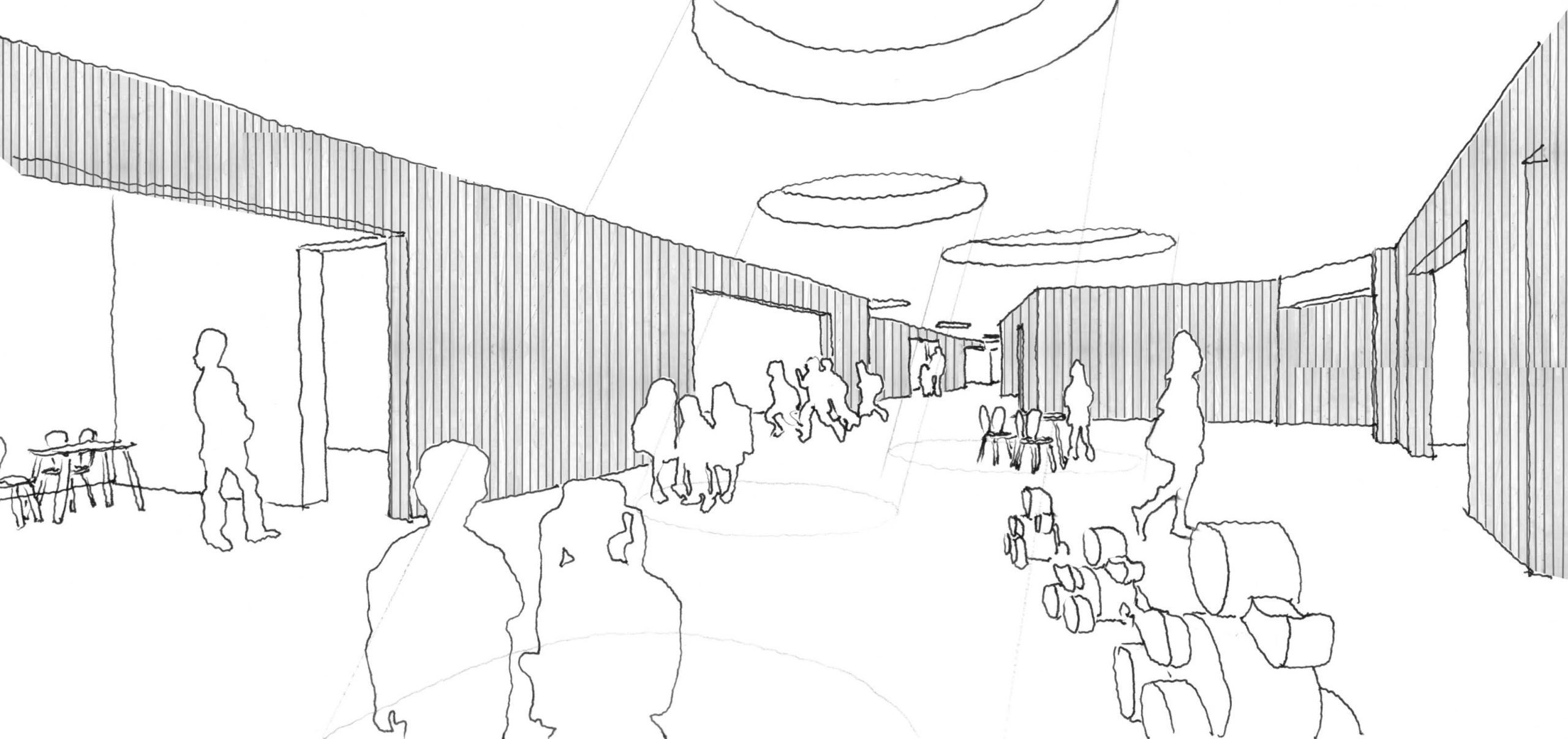 315 Skizze Kinderhaus Starnberg Perchting FFM-ARCHITEKTEN