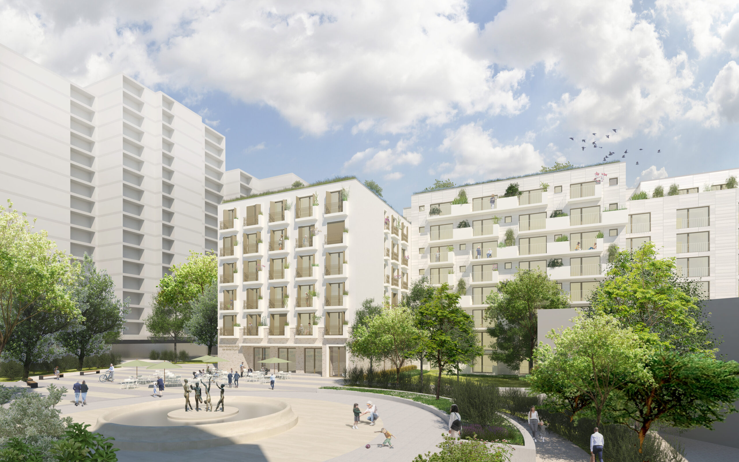 377_Perspektive_Marktplatz_Avrillesstrasse_Schwalbach_am_Taunus_FFM_ARCHITEKTEN